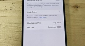Fair
													Apple iPhone 16 - Unlocked, Black, 128 GB, A3081, photo 3 of 9