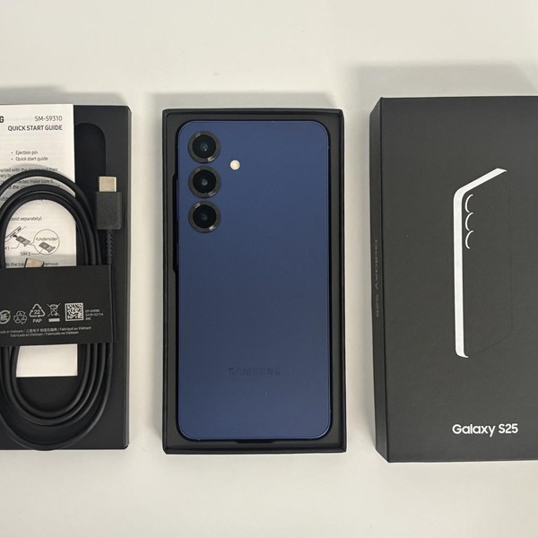 Samsung Galaxy S25 - AT&T, 128 GB, Navy Blue, 12 GB, SM-S931U