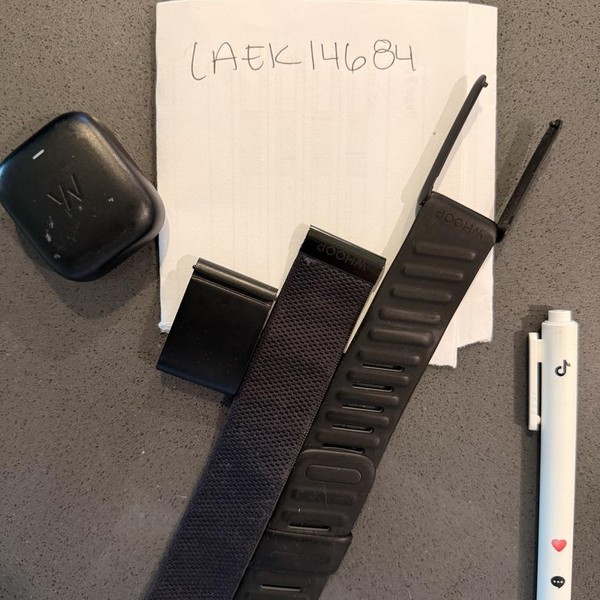 Whoop Fitness Tracker - Black