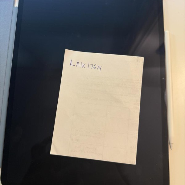 Apple iPad Pro 13 inch (M4) 2024 - Wi-Fi, 256 GB, Black, 8 GB, A2925, Standard Glass