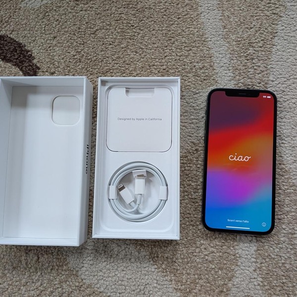 Apple iPhone 12 - T-Mobile, 64 GB, Black, A2172