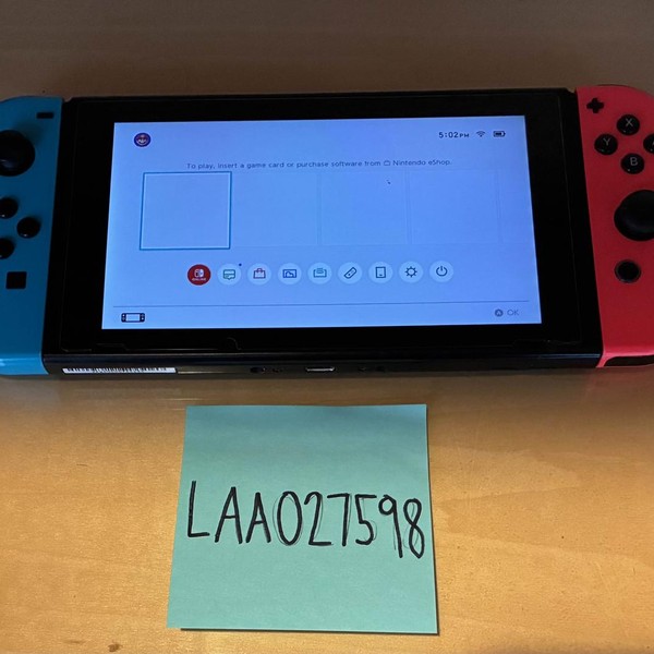 Nintendo Switch - 32 GB, Red & Blue