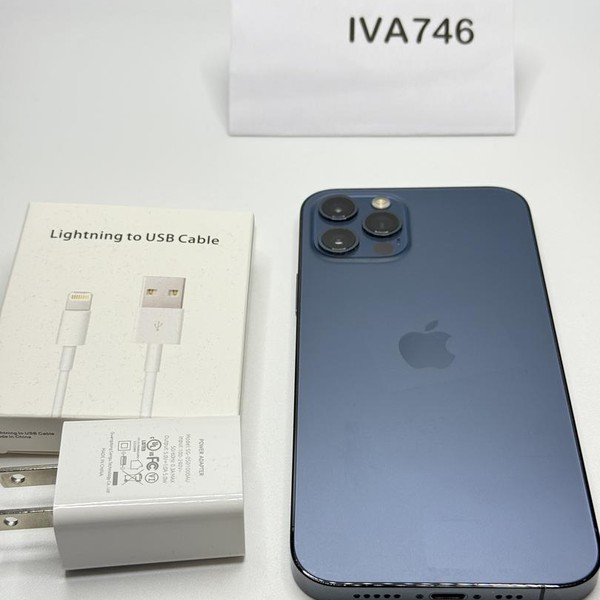 Apple iPhone 12 Pro - Unlocked, 128 GB, Pacific Blue, A2341