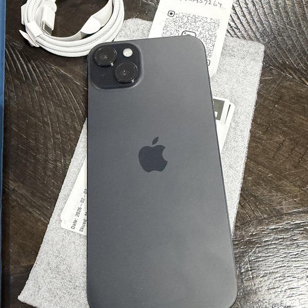 Apple iPhone 15 Plus - Unlocked, 128 GB, Black, A2847