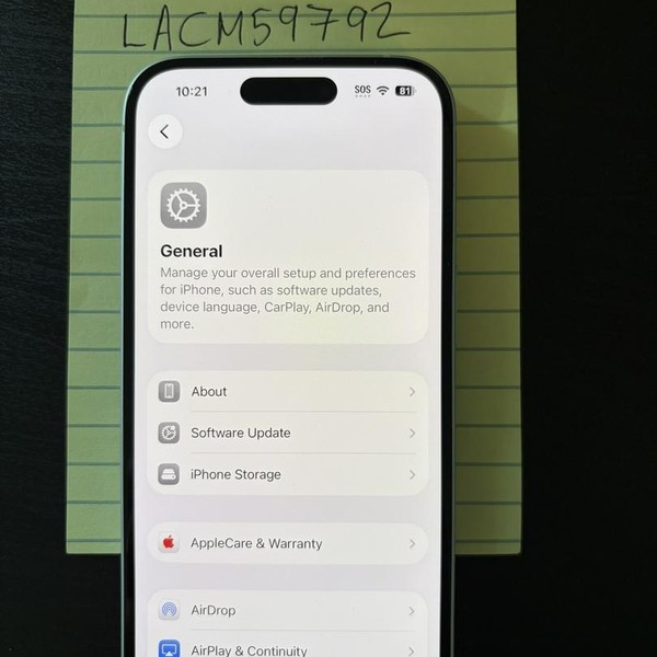 Apple iPhone 15 - Unlocked, 256 GB, Blue, A2846