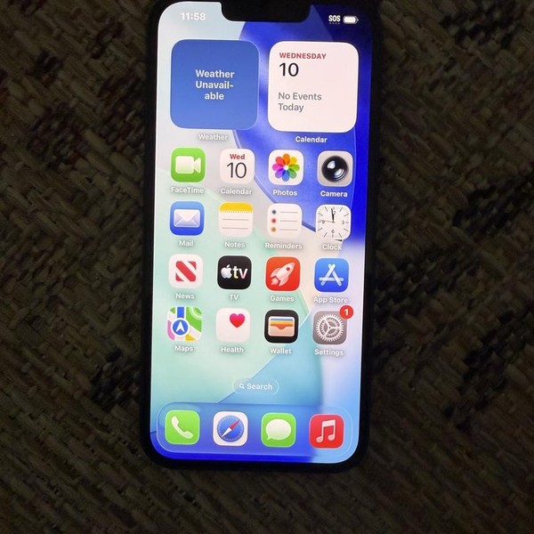 Apple iPhone 13 - Unlocked, 128 GB, Midnight, A2482