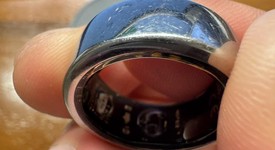 Fair
													Oura Ring Gen 3 - Silver, Size 6, Horizon, photo 4 of 5