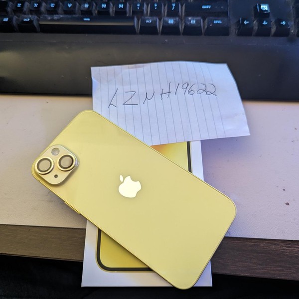 Apple iPhone 14 Plus - Verizon, 256 GB, Yellow, A2632