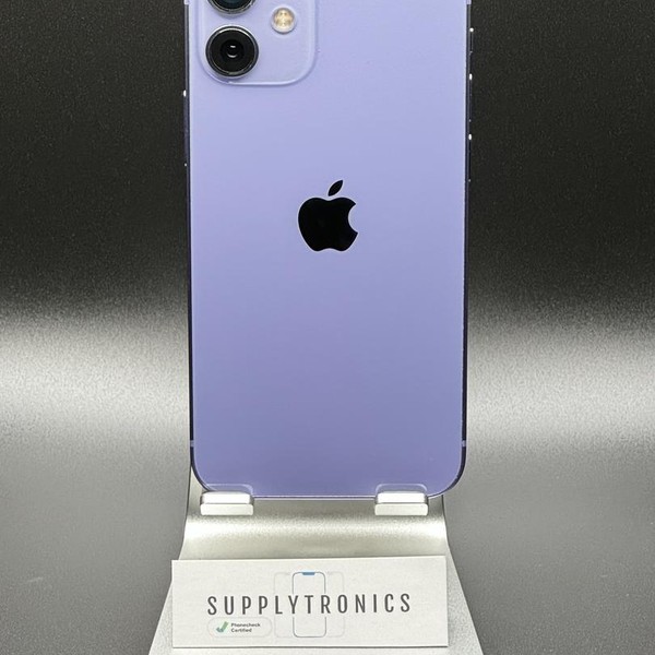 Apple iPhone 12 Mini - Unlocked, 64 GB, Purple, A2176