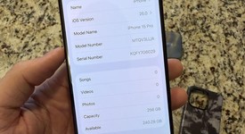 Good
													Apple iPhone 15 Pro - Unlocked, Blue, 256 GB, A2848, photo 4 of 13