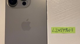 Good
													Apple iPhone 15 Pro - Unlocked, Natural, 256 GB, A2848, photo 3 of 7