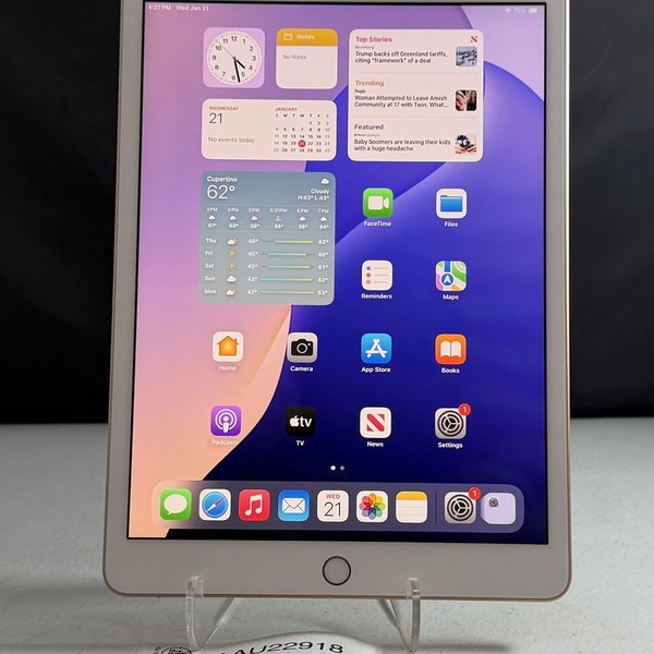 Apple iPad 8th Gen - Wi-Fi, Gold, 128 GB, A2270