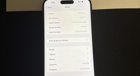 Fair
													Apple iPhone 15 Pro Max - Unlocked, Natural, 256 GB, A2849, photo 1 of 14