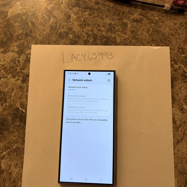 Samsung Galaxy S24 Ultra - T-Mobile, 256 GB, Violet, 12 GB, SM-S928U