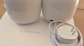 Good
													Google Nest Wifi Pro 6e Mesh Router - Snow, 2-Pack, photo 1 of 1