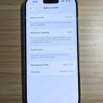 Good Apple iPhone 15 - Unlocked, 128 GB, Blue, A2846