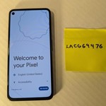 Fair Google Pixel 4a 5G - Unlocked, 128 GB, Black, 6 GB, G025E