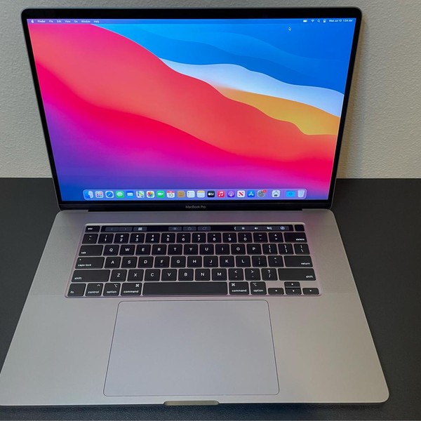 MacBook Pro 2019 - 16 inch - 512 GB, Gray, 16 GB, Intel Core i7