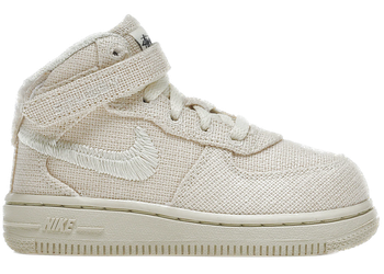 Nike Air Force 1 Mid Stussy Fossil (TD) for sale