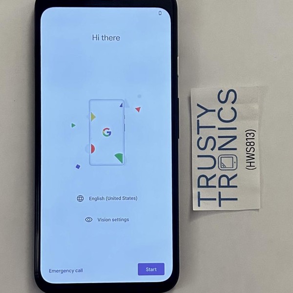 Google Pixel 4 - Unlocked, Black, 128 GB, 6 GB, G020I, Google Edition
