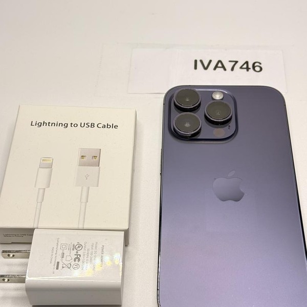 Apple iPhone 14 Pro - Unlocked, 256 GB, Purple, A2650