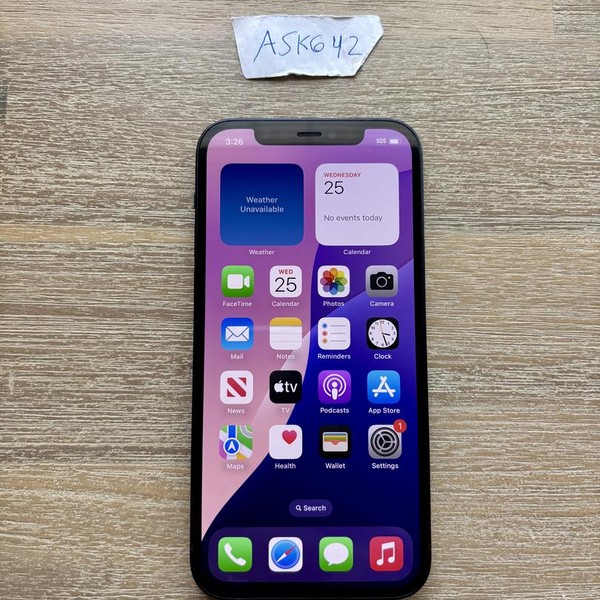 Apple iPhone 12 - Unlocked, 64 GB, Black, A2172