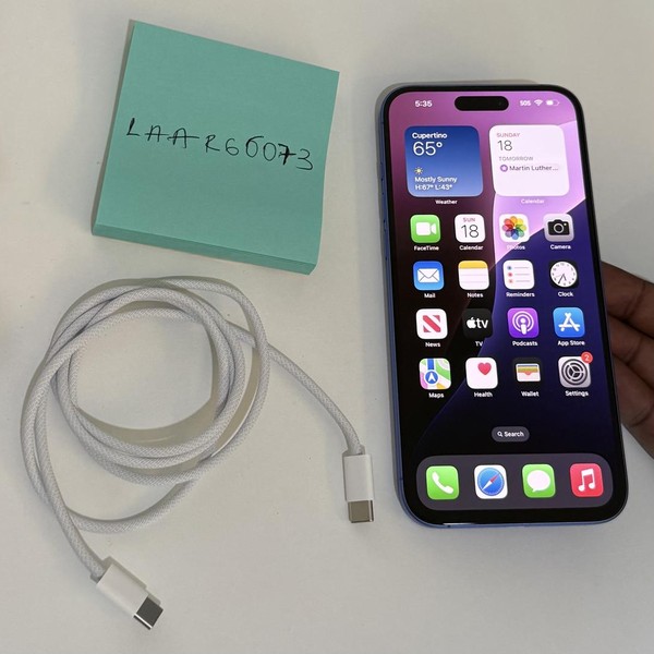 Apple iPhone 16 Plus - Unlocked, 256 GB, Ultramarine, A3082