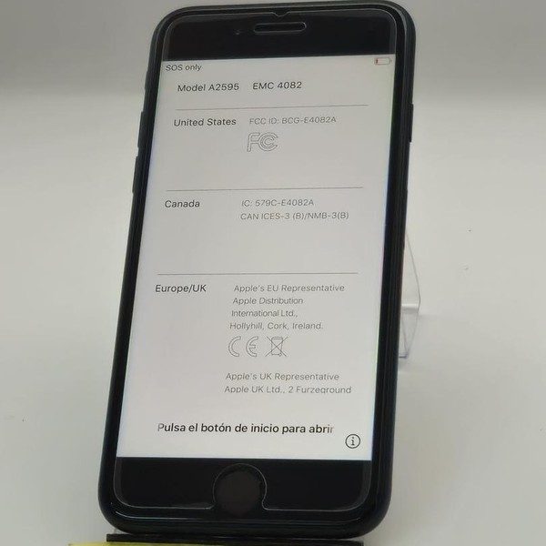 Apple iPhone SE 3rd Gen 2022 - Unlocked, 64 GB, Midnight, A2595