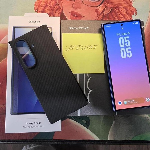 Samsung Galaxy Z Fold7 - Unlocked, 256 GB, Blue Shadow, 12 GB, SM-F966U1