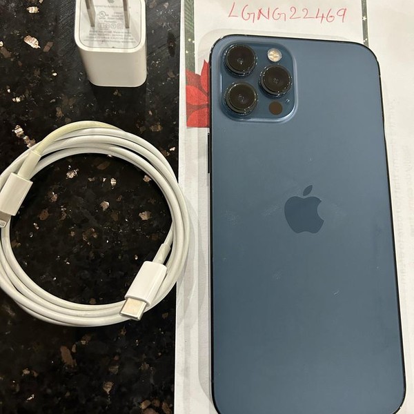 Apple iPhone 12 Pro Max - AT&T, 256 GB, Pacific Blue, A2342