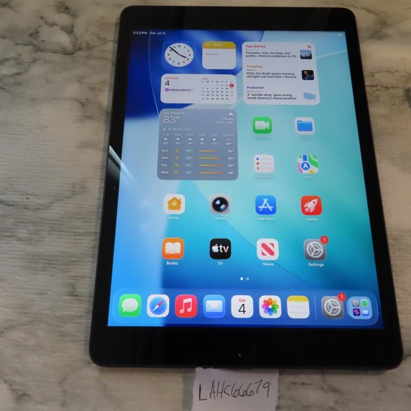 Apple iPad (9th Gen) - Unlocked, 64 GB, Gray, A2603