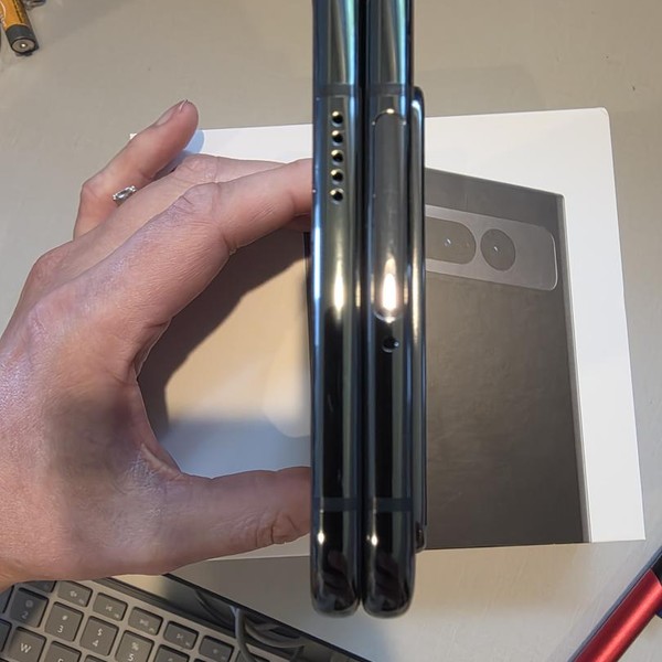 Google Pixel Fold - Unlocked, 256 GB, Obsidian, 12 GB, G9FPL