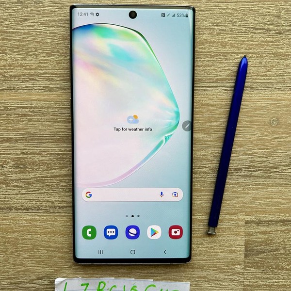 Samsung Galaxy Note 10 - AT&T, Aura Glow, 256 GB, 8 GB, SM-N970U