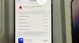 Good
													Apple iPhone 14 Pro Max - Unlocked, Purple, 1 TB, A2651, photo 4 of 5