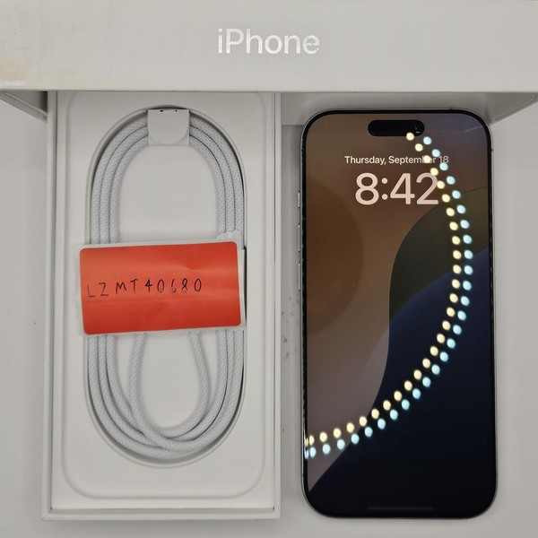 Apple iPhone 16 Pro - Unlocked, 256 GB, White, A3083