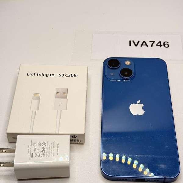 Apple iPhone 13 Mini - Unlocked, 256 GB, Blue, A2481