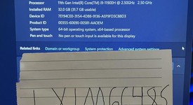 Good
													Dell XPS 15 9510 (2021) - I9, Silver, 1 TB, 32 GB, FHD+ Non-Touch, photo 5 of 7