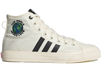 adidas Nizza Hi RF André Saraiva The World Needs Love Cream for sale