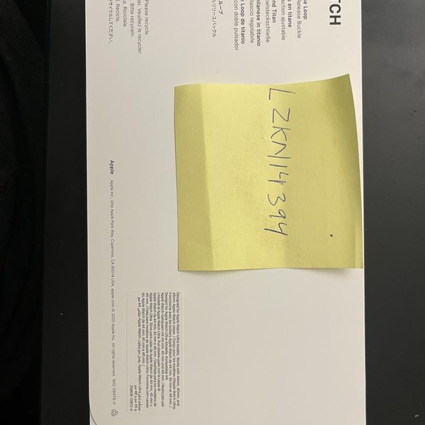 Apple Watch Ultra 3 49mm - Unlocked, Black, A3281