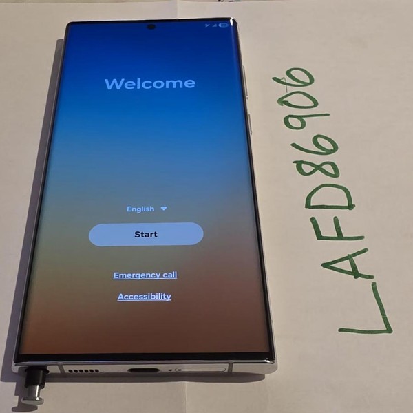 Samsung Galaxy S22 Ultra - AT&T, 256 GB, White, 12 GB, SM-S908U