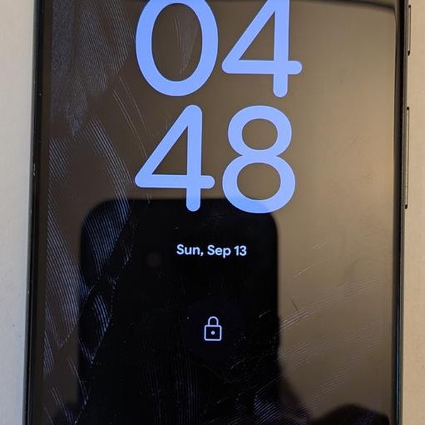 Google Pixel 7a - Unlocked, 128 GB, Charcoal, 8 GB, GWKK3
