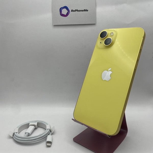 Apple iPhone 14 Plus - Unlocked, 128 GB, Yellow, A2632