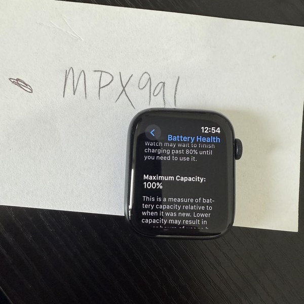 Apple Watch SE 2nd Gen 44mm - Unlocked, Midnight, A2727 - Cellular, Aluminum