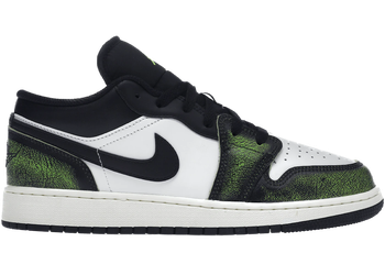 Jordan 1 Low Wear Away Electric Green (GS) for sale