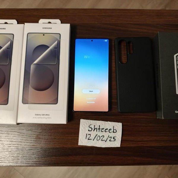 Samsung Galaxy S25 Ultra - Unlocked, 512 GB, Black, 12 GB, SM-S938U1