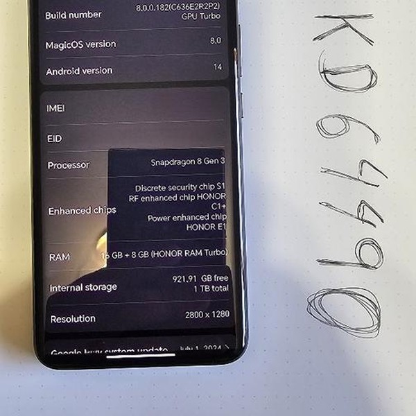 Honor Magic6 Pro - Unlocked Non-US, 512 GB, Black, 12 GB