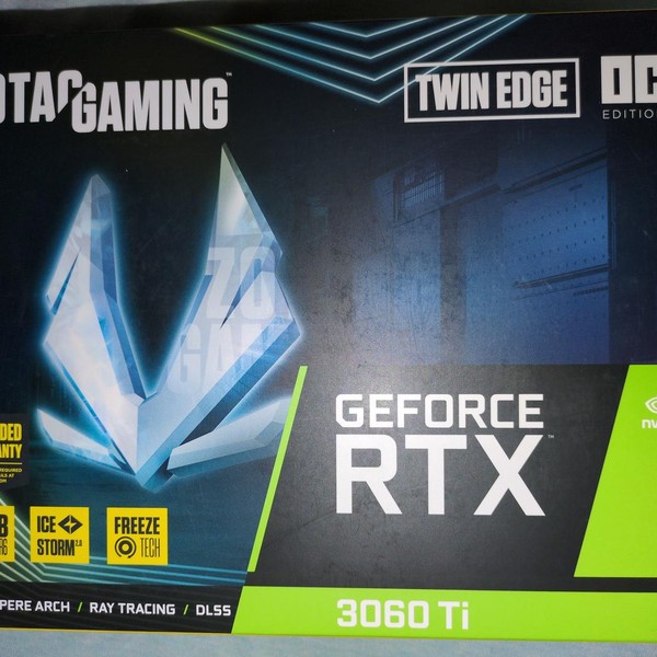 Zotac GeForce RTX 3060 Ti - ZT-A30610H-10MLHR, Twin Edge OC LHR