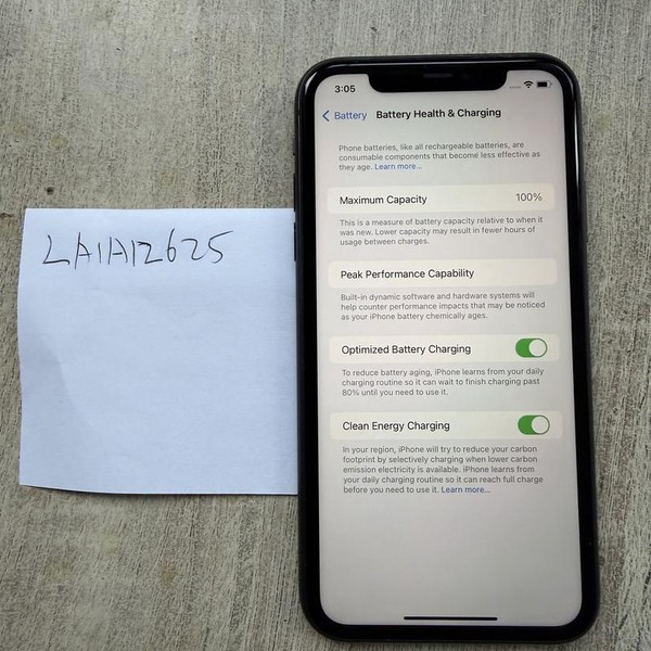 Apple iPhone 11 - Unlocked, 128 GB, Black, A2111