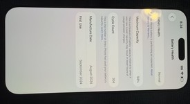 Good
													Apple iPhone 16 Pro Max - Unlocked, Black, 256 GB, A3084, photo 3 of 17