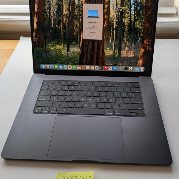 MacBook Pro Late 2023 (M3) - 16 inch - 1 TB, Black, 36 GB, Apple M3 Pro 12-core, 18-core GPU